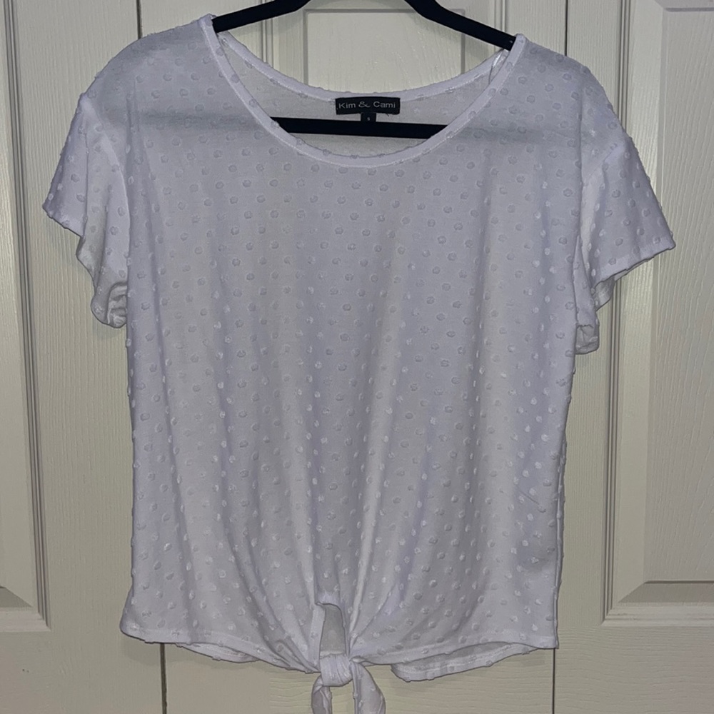 kim and cami short sleeve shirt